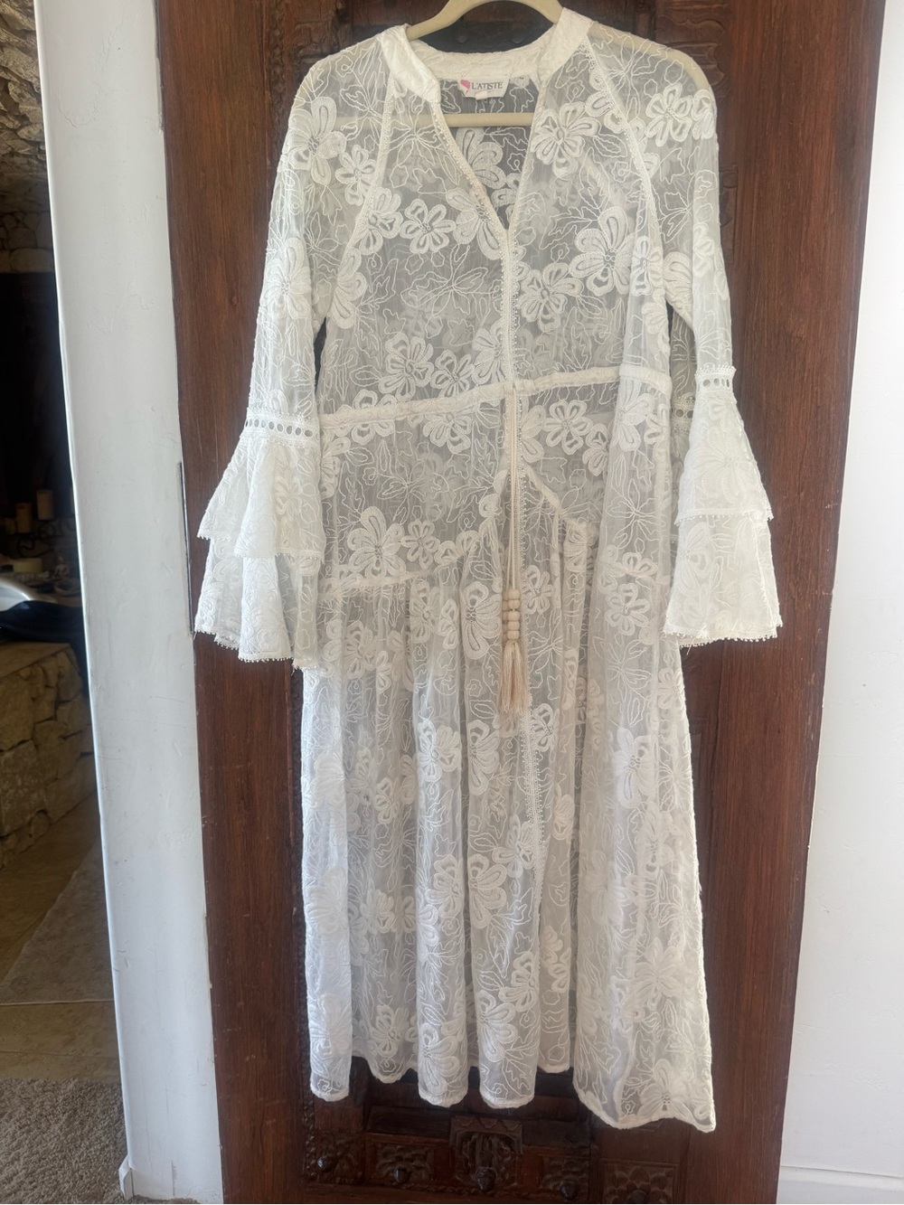 L’ Atiste Lace Boho Maxi Dress